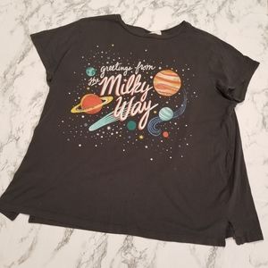 💘 HM LOGG Milky Way Graphic Tee